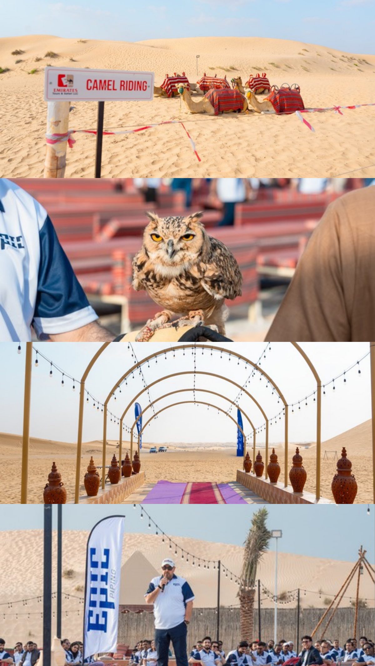 EPIC Piping live desert event