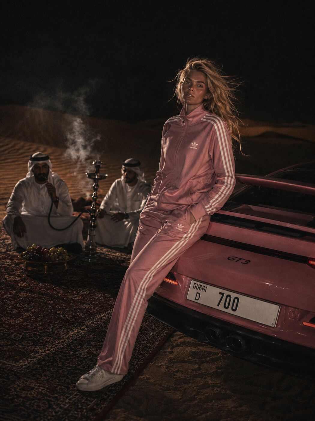 Dune automotive and sportswear AI campaign